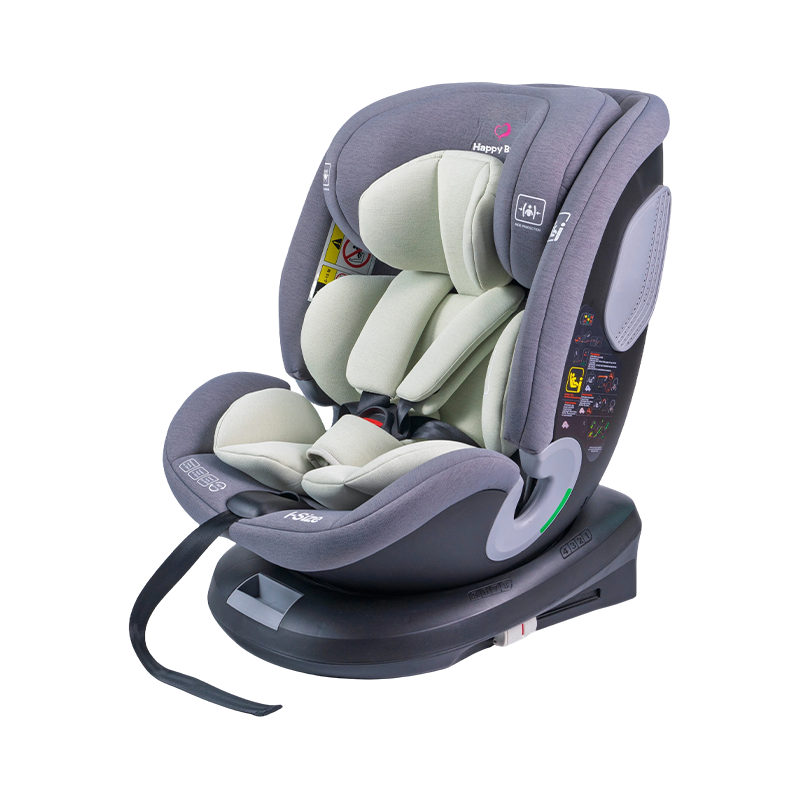 ISOFIX + yläkiinnitys 360 Kääntyvä Taakse/Eteenpäin I-koon vauvan turvaistuin 40-150cm