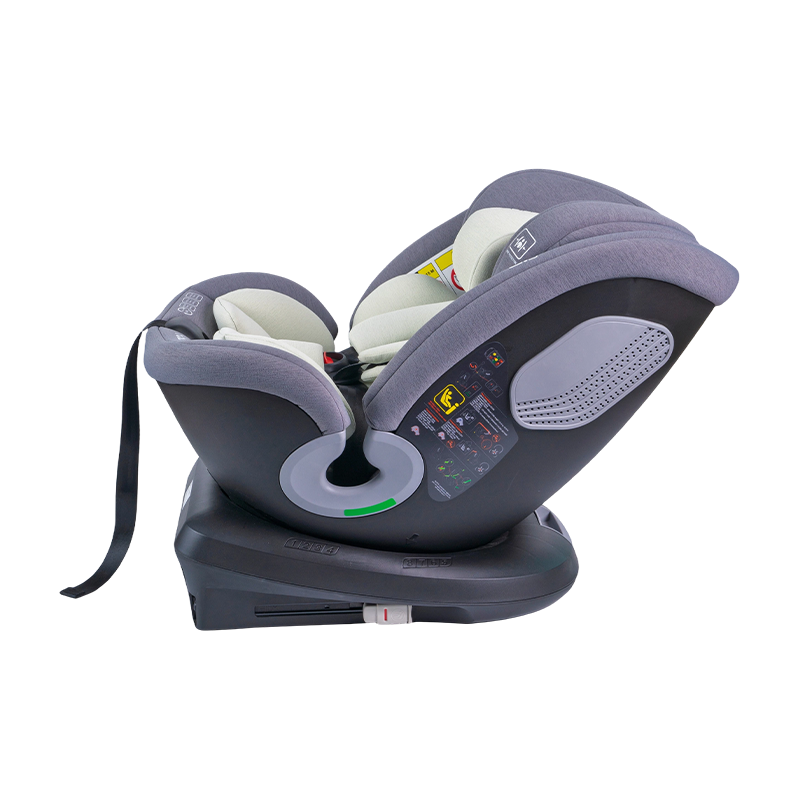 ISOFIX + yläkiinnitys 360 Kääntyvä Taakse/Eteenpäin I-koon vauvan turvaistuin 40-150cm